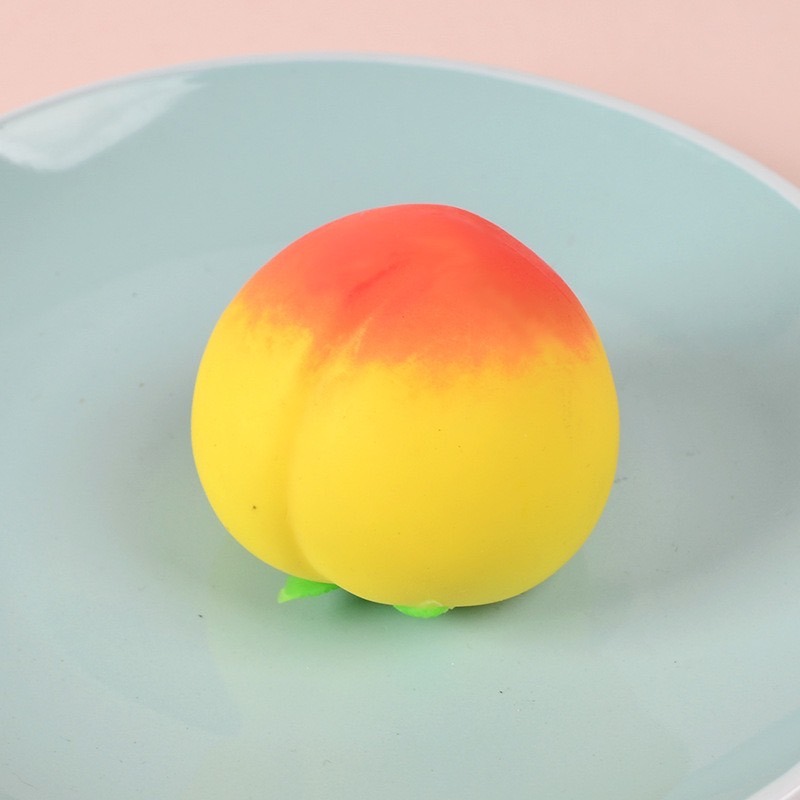 超萌水蜜桃捏捏樂/草莓捏捏樂/水果捏捏樂/解壓紓壓/萌萌可愛小玩具/創意捏捏拉拉樂/解壓玩具神器/紓壓玩具-細節圖4