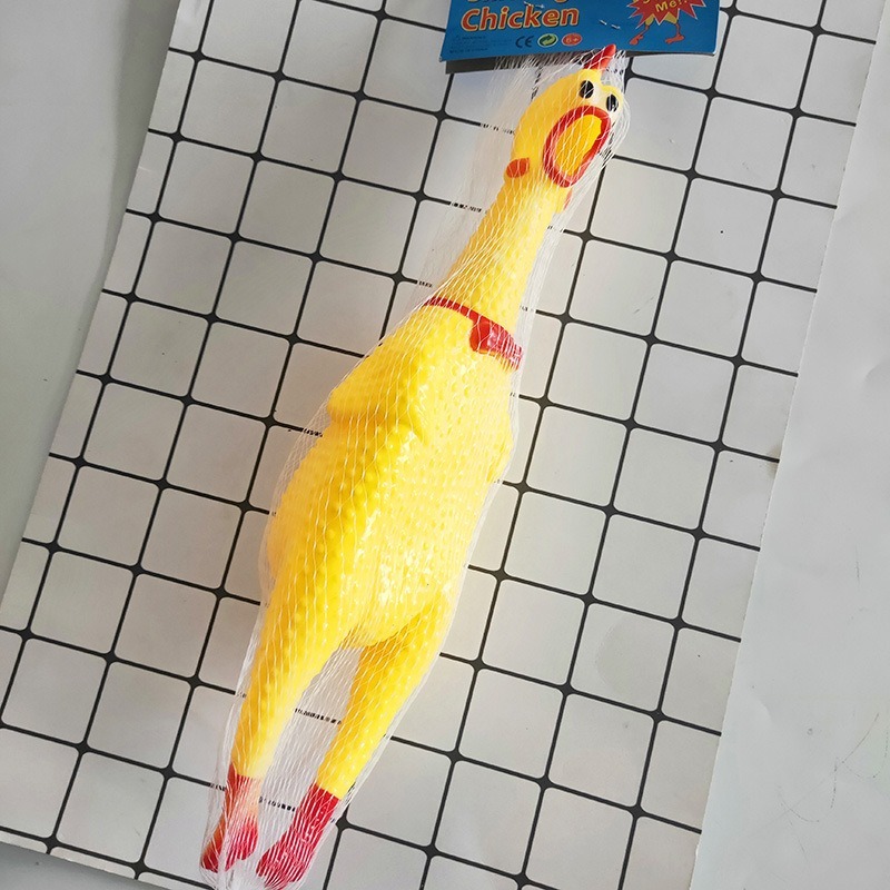 慘叫發聲雞/寵物玩具/尖叫雞/解壓紓壓/耐啃咬/可愛小玩具/創意捏捏樂/解壓玩具神器/紓壓玩具-細節圖9