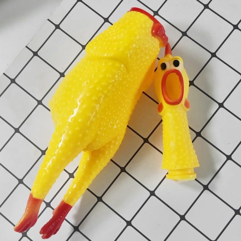 慘叫發聲雞/寵物玩具/尖叫雞/解壓紓壓/耐啃咬/可愛小玩具/創意捏捏樂/解壓玩具神器/紓壓玩具-細節圖10