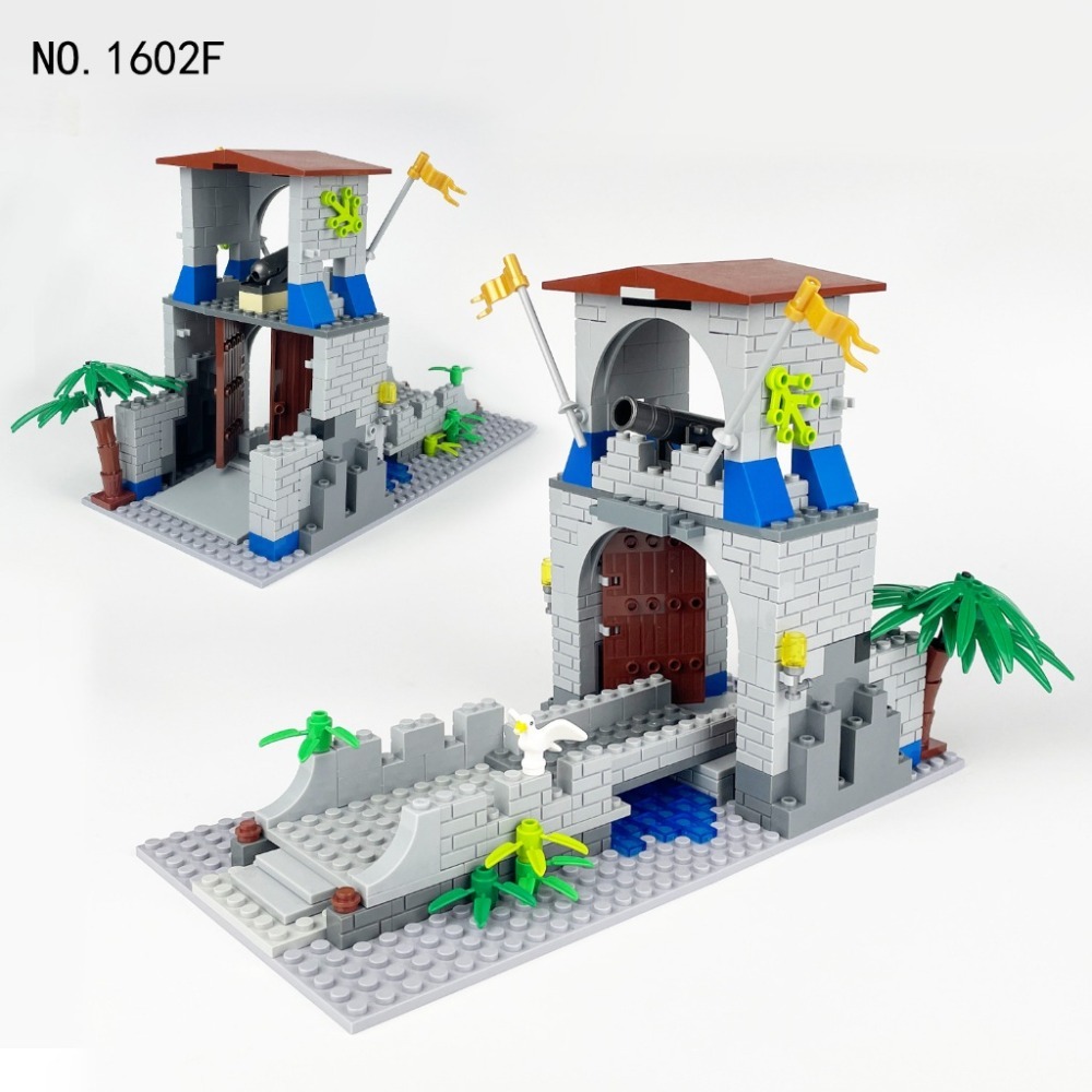 中古世紀城堡建築468psc/可與樂高相容組在一起/中古城堡系列/建築模型/模型益智/羅馬士兵戰馬/積木組合禮物-規格圖10