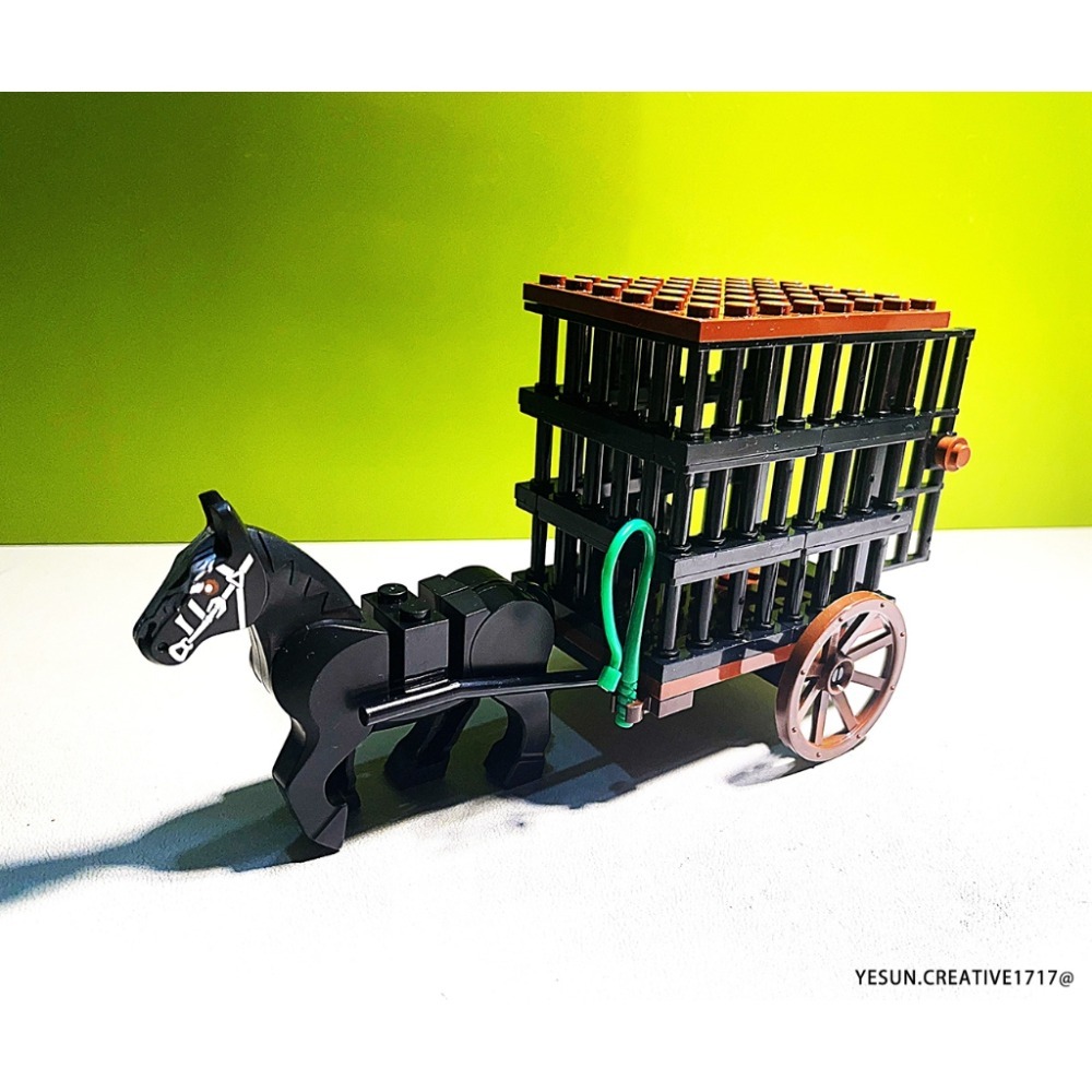 中古世紀軍事獨立監獄馬車組合