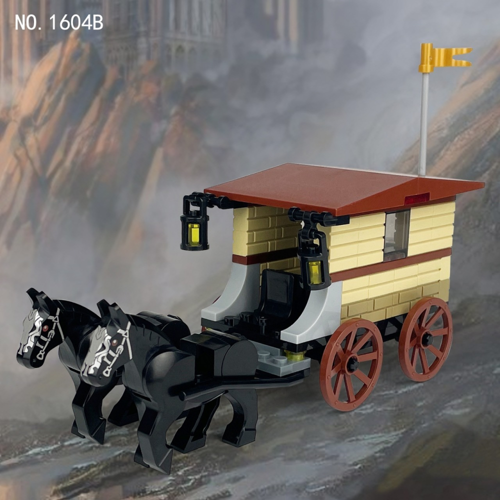 大清勇士兵團組+皇家馬車組/清朝勇士兵團系列/武器配件/士兵戰馬車/積木組合禮物/可與樂高相容組在一起/積木配件-細節圖8