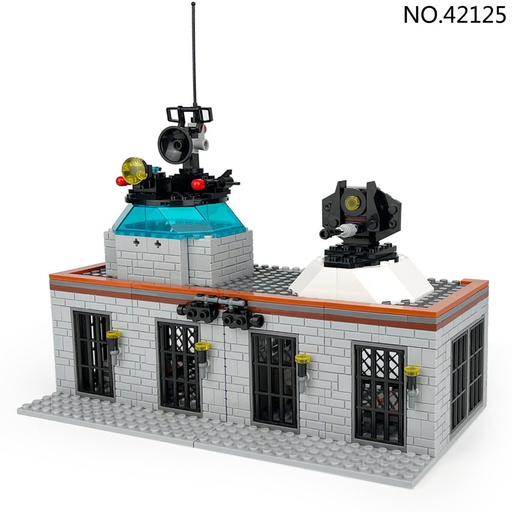 監獄風雲建築模型302PCS套組/監獄堡壘建築模型385PCS組/可與樂高相容組在一起/建築模型系列/模型益智/戰鬥監獄-規格圖11