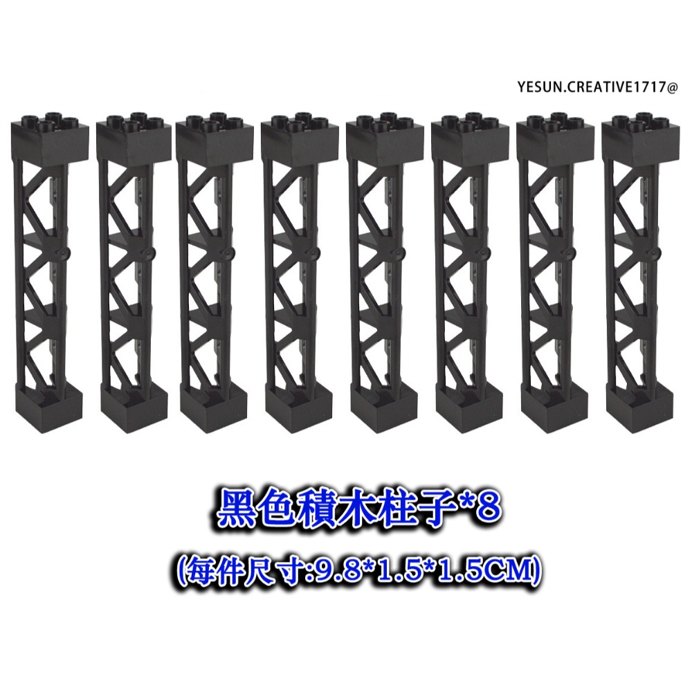 加厚雙面像素積木畫板/積木像素畫專用/積木柱子/創意建樓專用/兼容一般小顆粒積木/創意積木雙面大底板/積木建樓-規格圖11