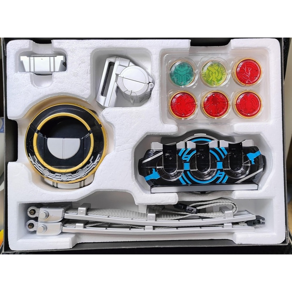 魂商店限定 CSM 假面騎士 OOO 歐斯 變身腰帶 DRIVE 基本組-細節圖3