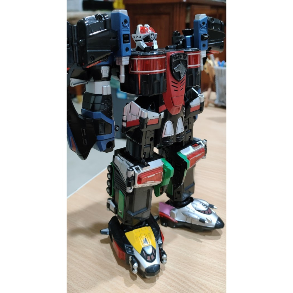 日版 特搜戰隊　刑事連者 特搜合體 DX 刑事飛翼機器人 DEKAWING ROBO-細節圖4