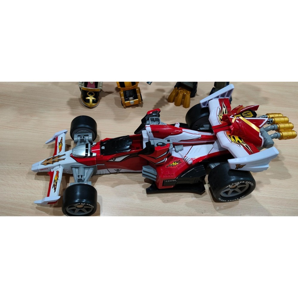 日版 海賊戰隊 豪快者 DX 豪快王 豪獸王 馬赫獵鷹跑車 完全豪快王-細節圖3