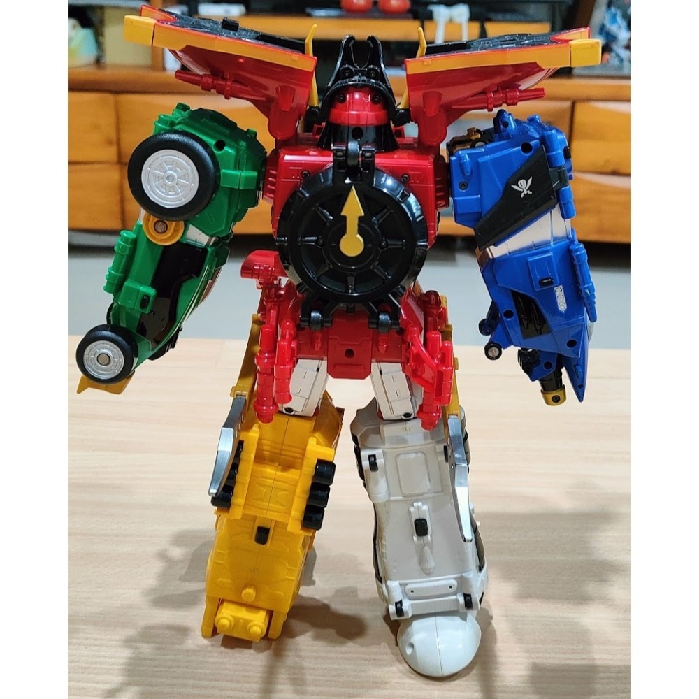 日版 海賊戰隊 豪快者 DX 豪快王 豪獸王 馬赫獵鷹跑車 完全豪快王-細節圖6