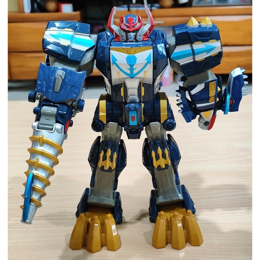 日版 海賊戰隊 豪快者 DX 豪快王 豪獸王 馬赫獵鷹跑車 完全豪快王-細節圖8