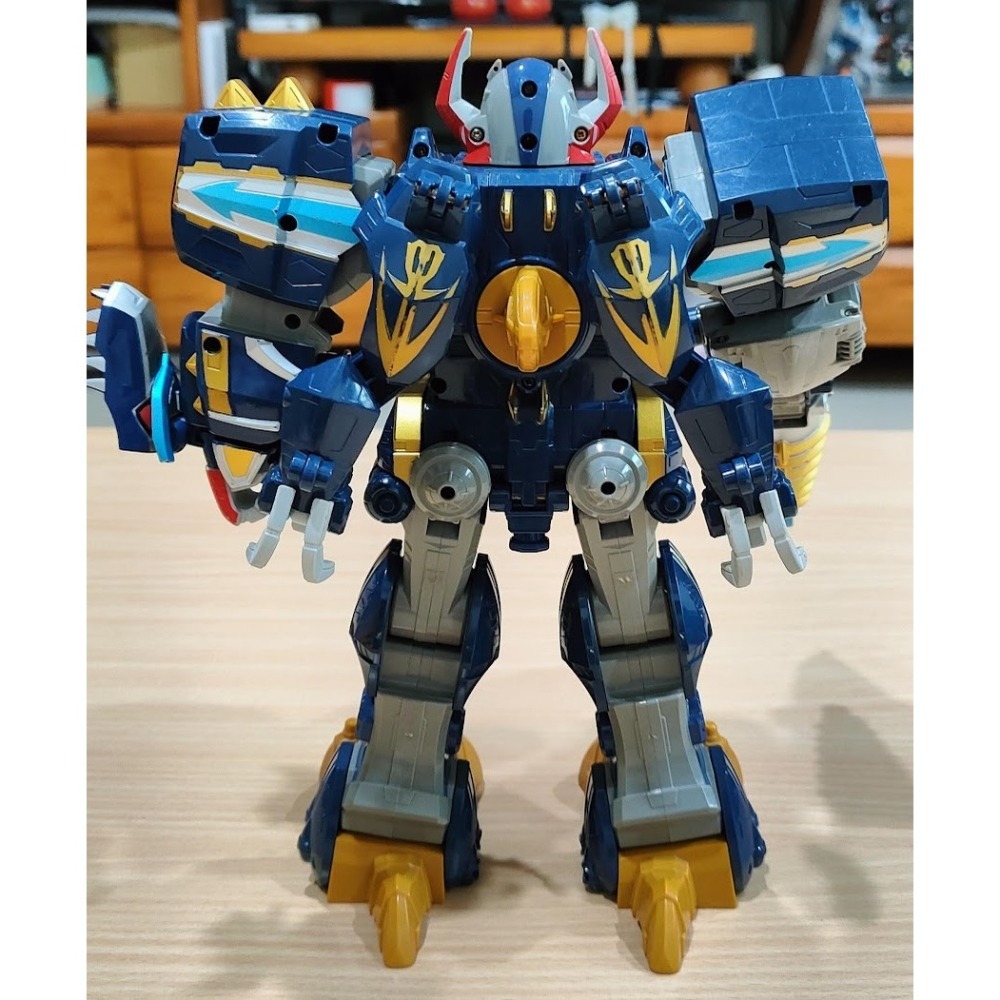 日版 海賊戰隊 豪快者 DX 豪快王 豪獸王 馬赫獵鷹跑車 完全豪快王-細節圖9