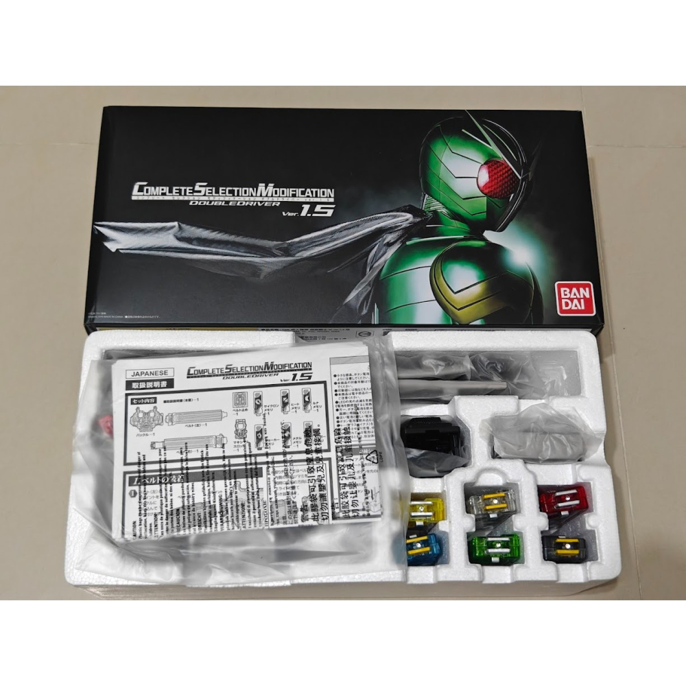 萬代正版 CSM 假面騎士 W 變身 腰帶 魂限定 1.5版-細節圖3