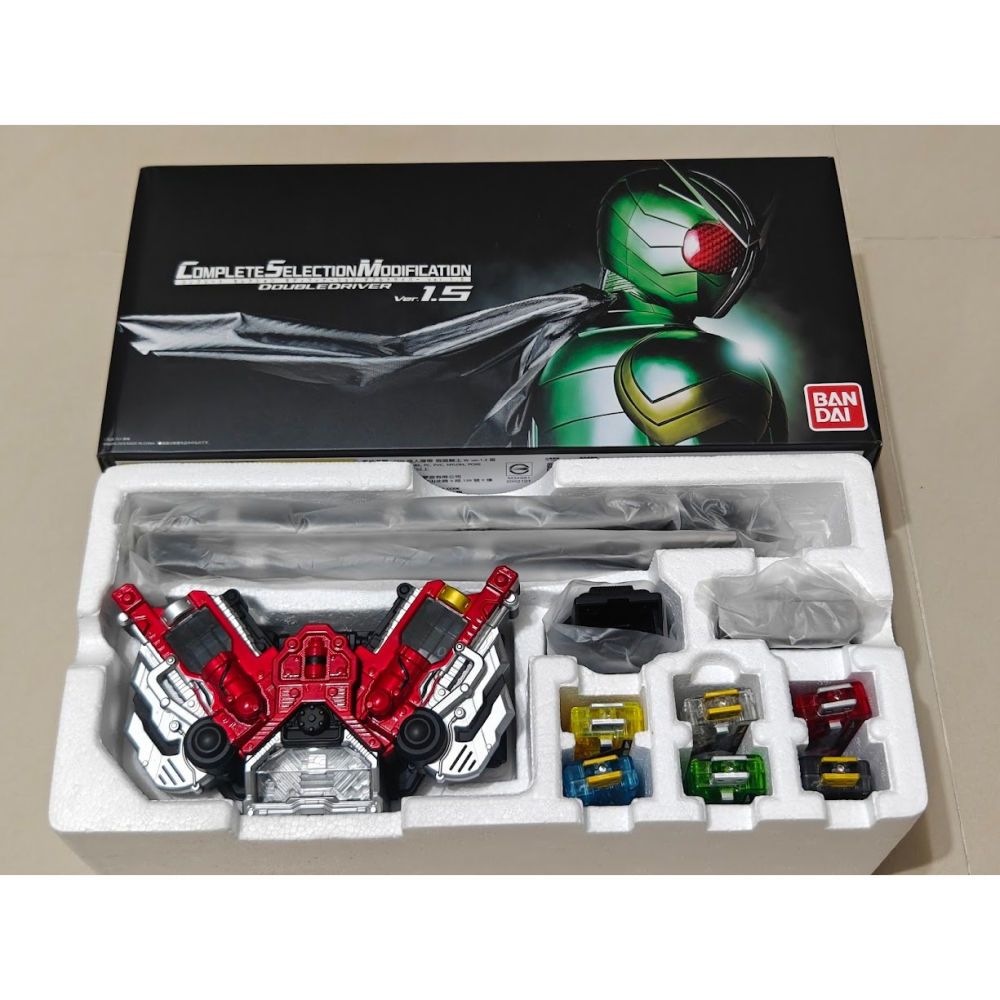 萬代正版 CSM 假面騎士 W 變身 腰帶 魂限定 1.5版-細節圖4