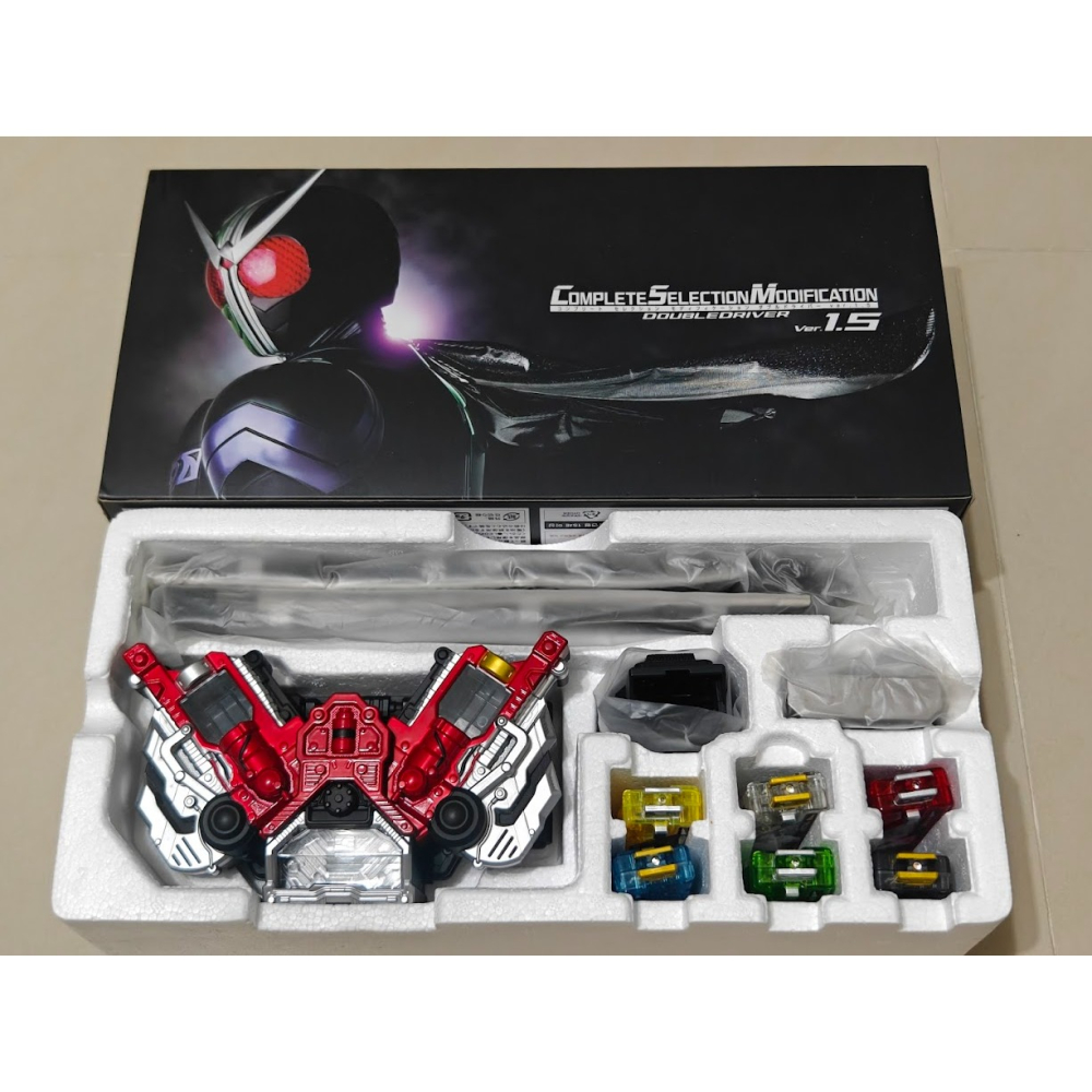 萬代正版 CSM 假面騎士 W 變身 腰帶 魂限定 1.5版-細節圖5