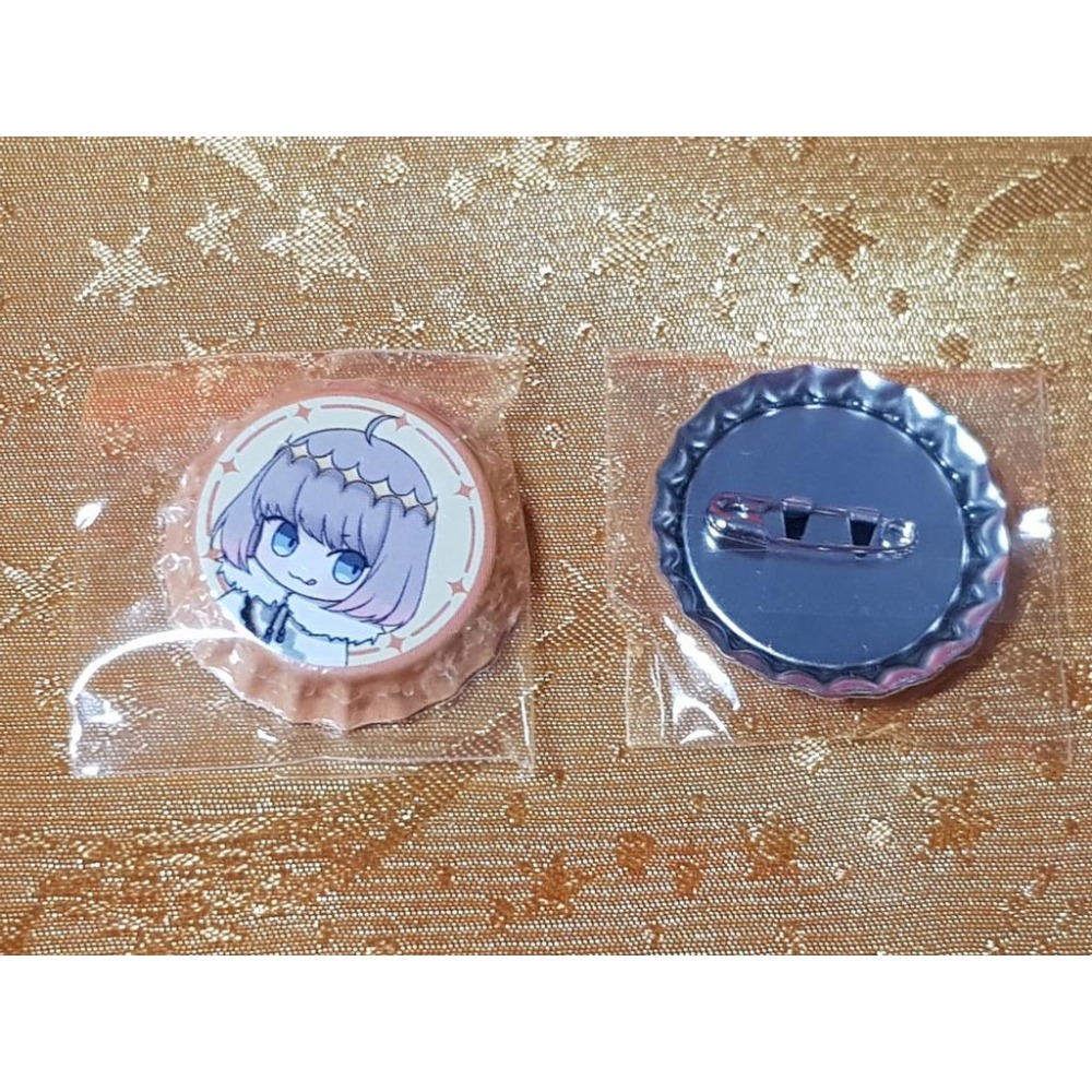 【FGO同人】Fate/Grand Order 奧伯龍 瓶蓋徽章 胸章-細節圖2