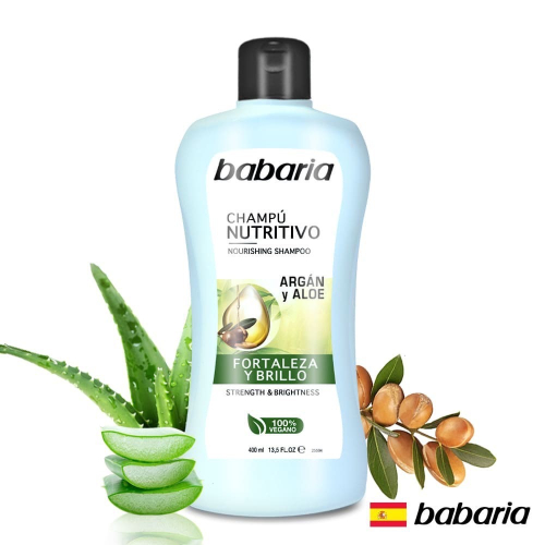 babaria摩洛哥油蘆薈修護洗髮露400ml