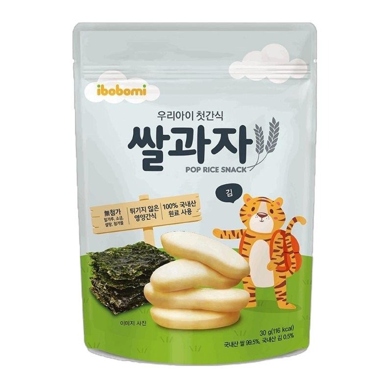 📍現貨📍寶寶餅乾 🇰🇷韓國ibobomi嬰兒米餅 ［團購/批發另有優惠］-細節圖2
