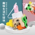 📍現貨📍寶寶玩具 兒童早教蒙氏忙碌塊 蒙特梭利六合一親子互動益玩具 木製玩具-規格圖9