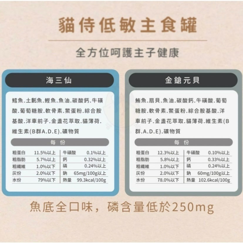 【喵玩國】貓侍 低敏食材主食罐 貓侍罐 貓侍主食罐 貓咪主食罐 天然 主食罐 甲魚 貓咪罐頭 副食罐 貓侍主食-細節圖5