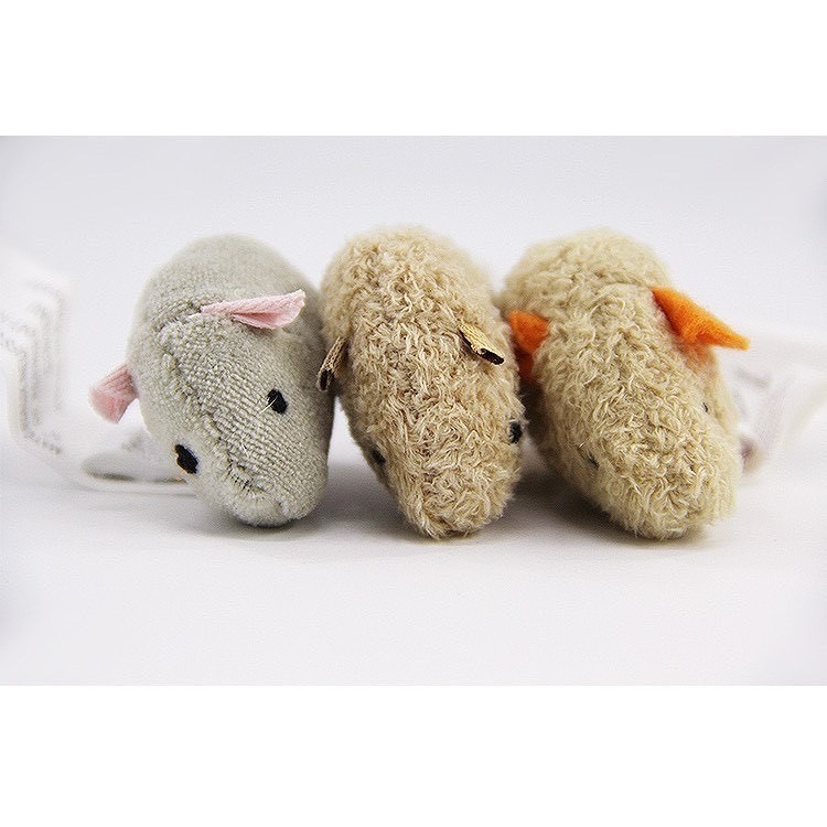 【喵玩國】絨仿真小老鼠貓玩具3只/卡售 小老鼠貓咪耐抓耐咬互動玩具 貓玩具 寵物啃咬玩具 寵物玩具 逗貓玩具-細節圖2