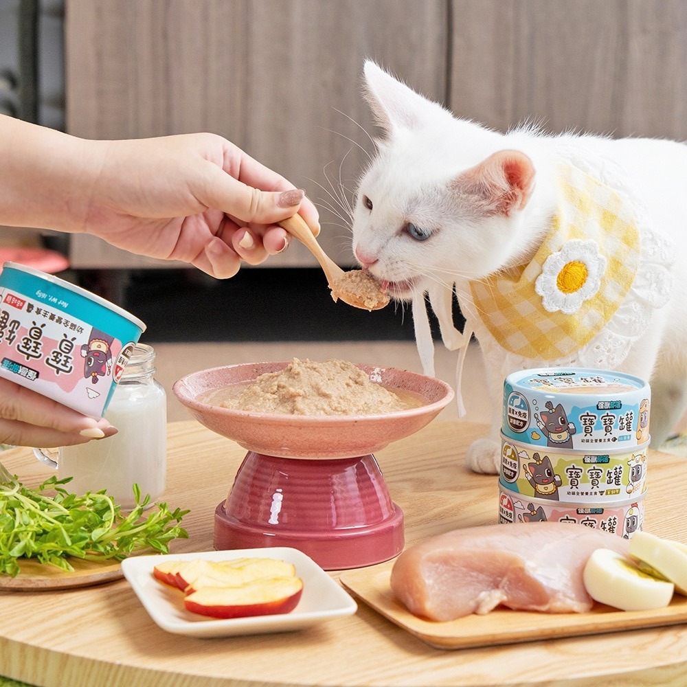 【喵玩國】怪獸部落LitoMon 貓族 寶寶無膠主食罐82g 幼貓罐 單罐 幼母貓 孕貓-細節圖4