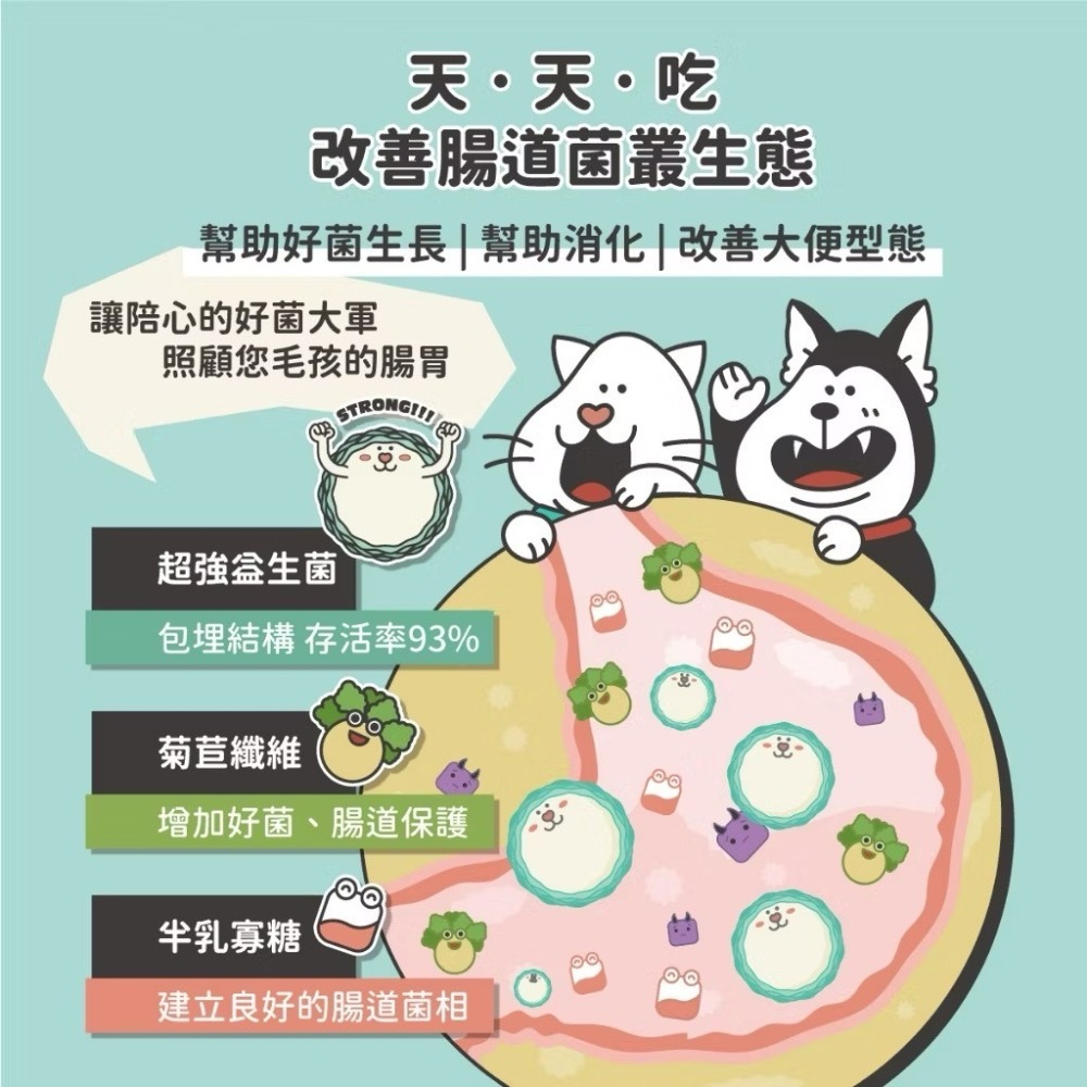 【喵玩國】陪心寵糧 機能保養 鱉蛋粉 排毛粉 貓三寶 免疫力 腸道保健 關節保健 牙齦保健 皮毛保健 益生菌 貓保健品-細節圖7