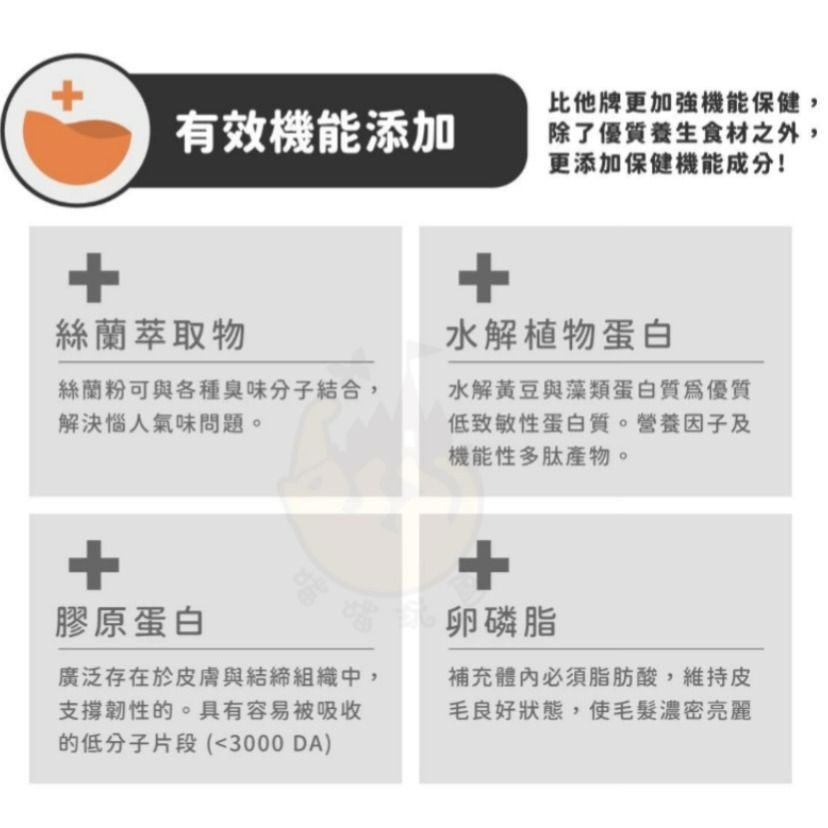 【喵玩國】陪心寵糧 無穀貓飼料 低碳貓糧-鮮雞野莓(泌尿+爆毛) & 低敏貓糧-海魚野莓(泌尿+腸道益生菌) 貓飼料-細節圖9