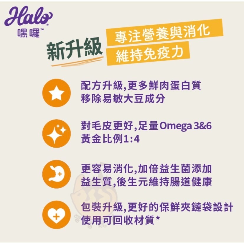 【喵玩國】Halo嘿囉無穀貓飼料 不含肉粉/好消化 幼貓/成貓 WDJ推薦 全系列 成貓/幼貓-細節圖3