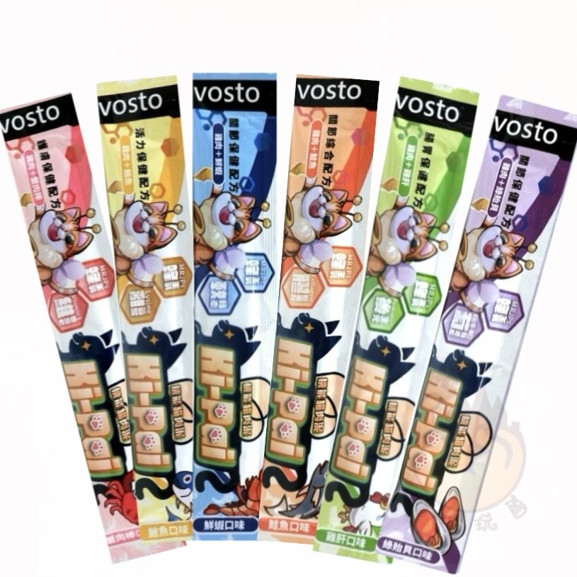 【喵玩國】vosto Ki-Pai 機能貓肉泥 15g單條 貓咪肉泥 貓肉泥 貓零食 蜂王乳-細節圖3