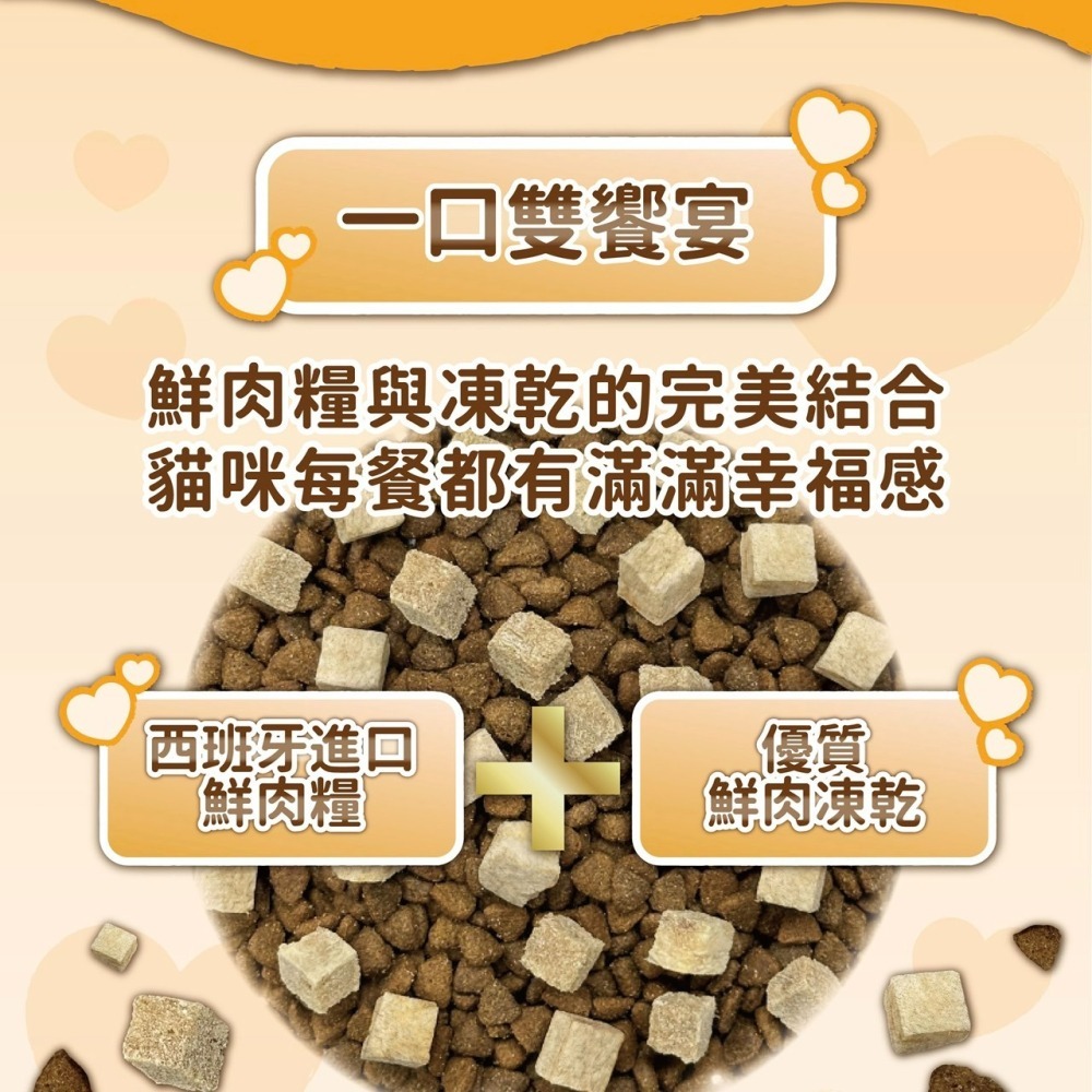 【喵玩國】吶一口 無穀凍乾飼料 鮮肉糧  貓凍乾 貓飼料 吶一口凍乾 吶一口飼料 貓糧-細節圖2
