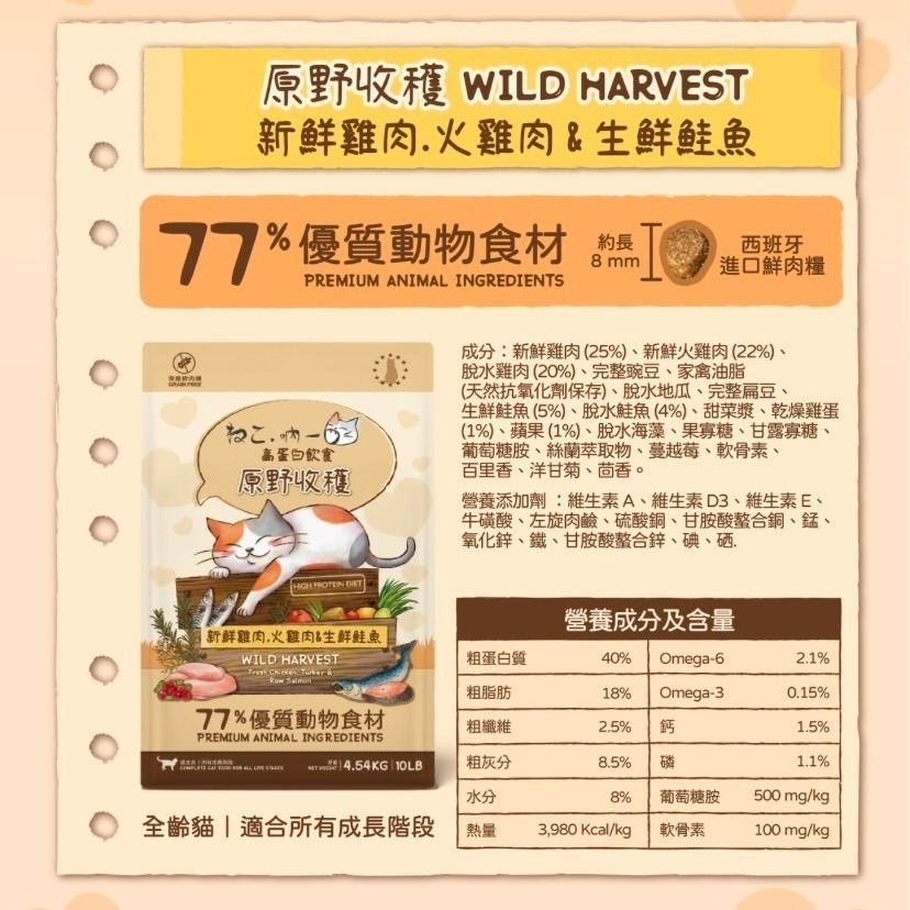 【喵玩國】吶一口 無穀凍乾飼料 鮮肉糧  貓凍乾 貓飼料 吶一口凍乾 吶一口飼料 貓糧-細節圖7