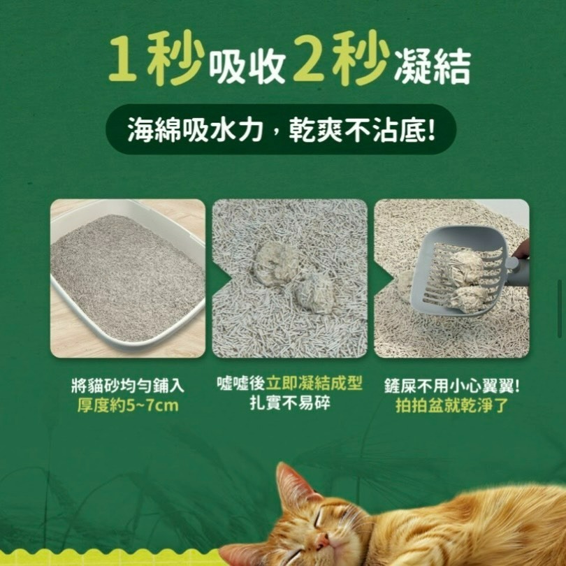 【喵玩國】MRC 瑪西森林 除臭稻殼貓砂 木薯砂 2.5kg(6L) 貓砂 可沖馬桶 除臭貓砂-細節圖3