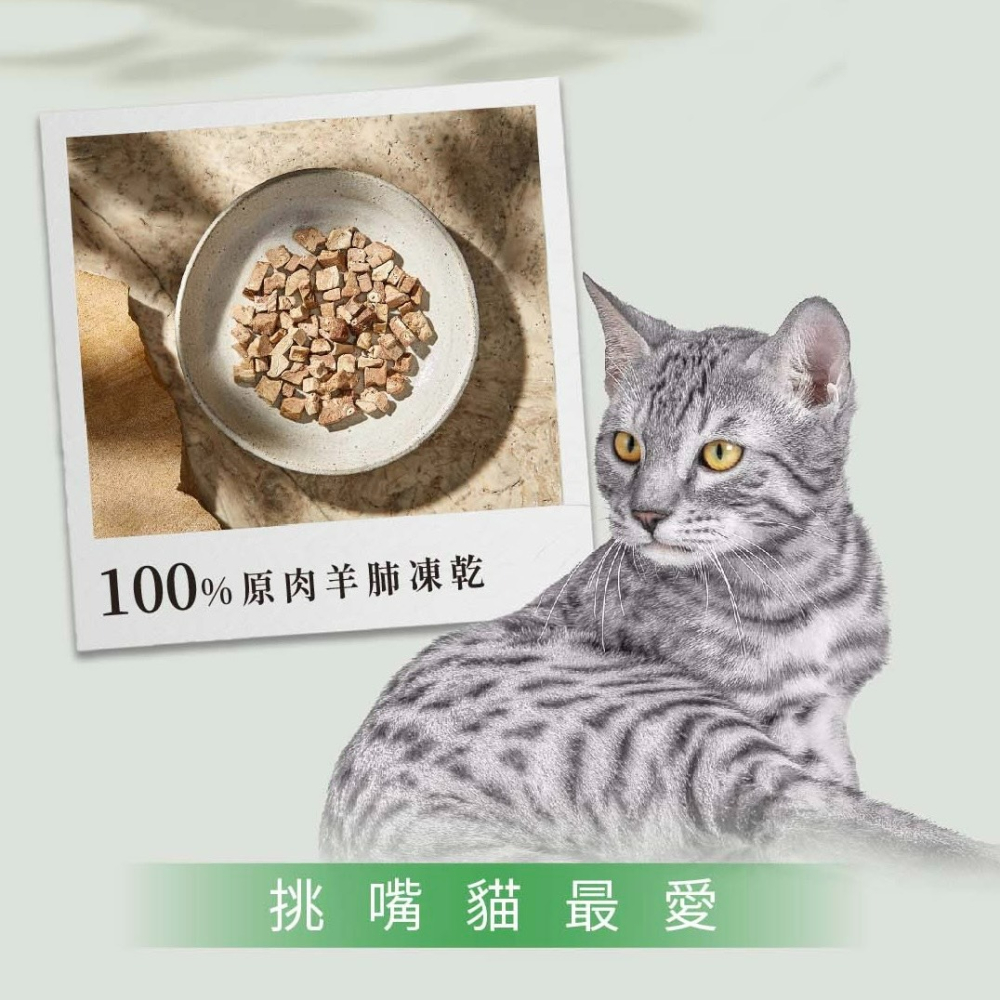 【喵玩國】羅姆尼 羊肺原肉凍乾 50g 貓零食 凍乾零食 貓凍乾-細節圖3