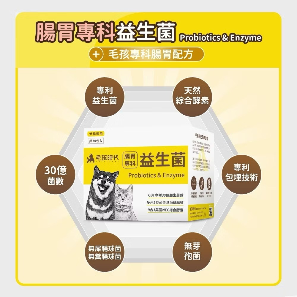 【喵玩國】毛孩時代 犬貓適用 寵物 關節 腸胃 皮膚 化毛 益生菌 葉黃素 化毛粉 免疫力平衡 爆毛粉 情緒 魚油 腎臟-細節圖6