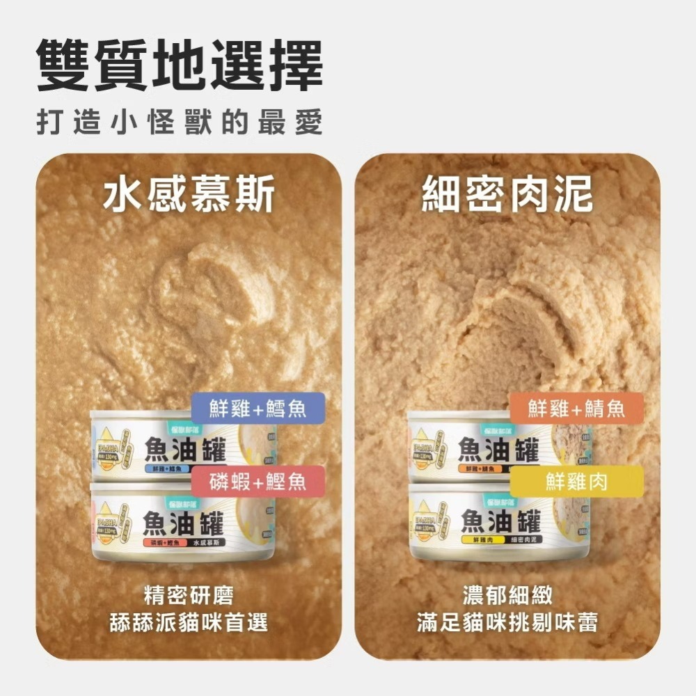 【喵玩國】怪獸部落LitoMon 德國頂級魚油主食罐 82g 單罐 魚油罐 貓罐頭 貓主食罐 貓魚油-細節圖6