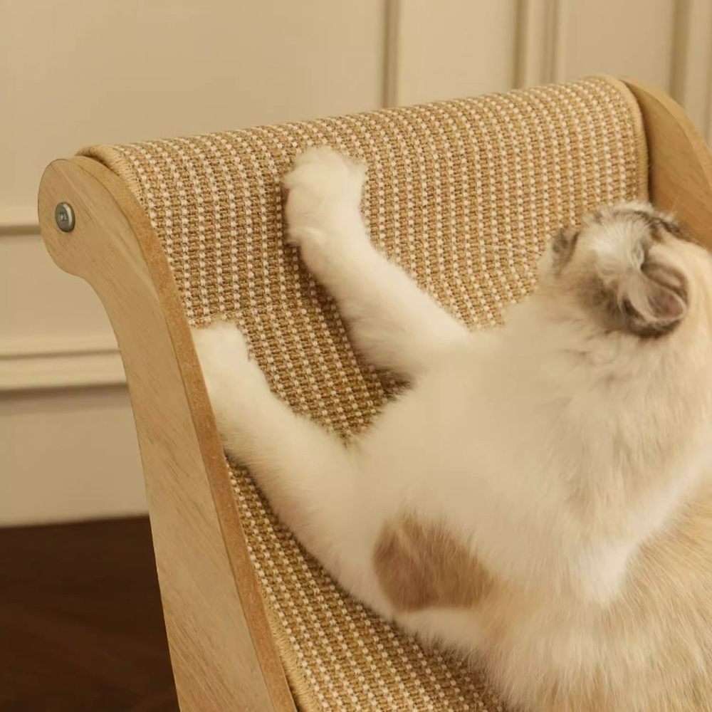 【喵玩國】劍麻貓抓板 貓躺椅 貓抓板 貓咪躺椅 貓咪玩具 沙發磨爪神器 貓抓窩 貓沙發 貓抓墊子-細節圖2