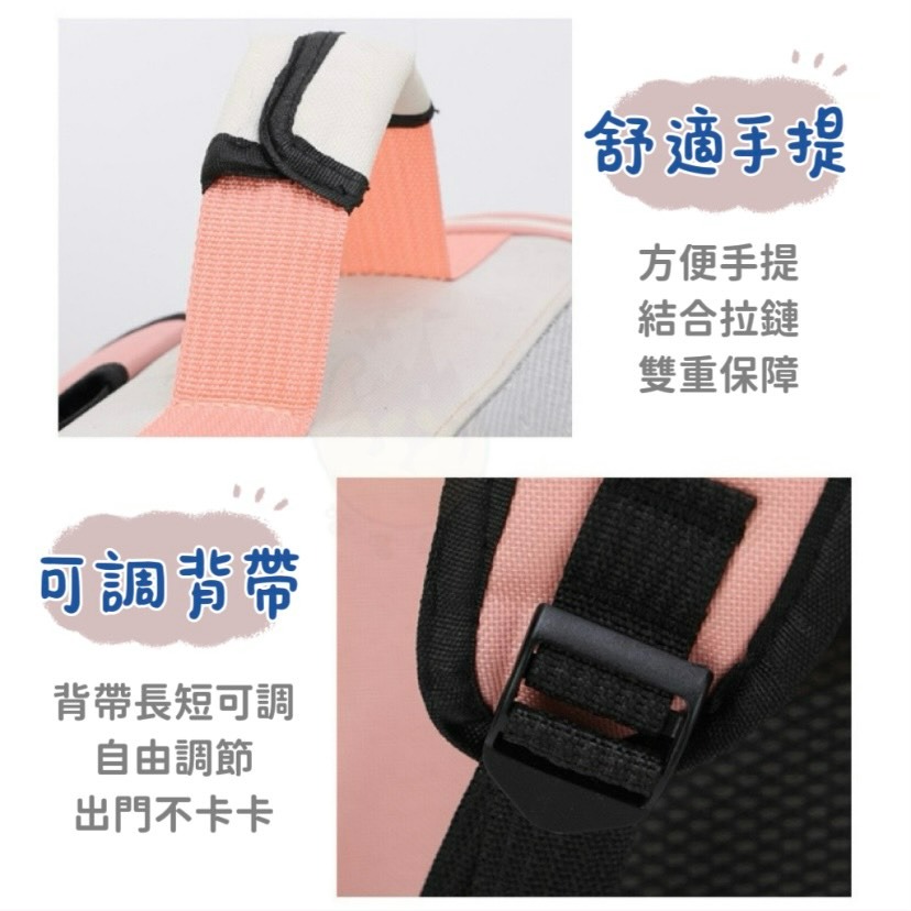 【喵玩國】寵物外出包 寵物後背包 寵物外出袋 寵物背包 寵物包 寵物外出籠 貓包 貓咪外出包 狗狗外出包 兔子外出包-細節圖3