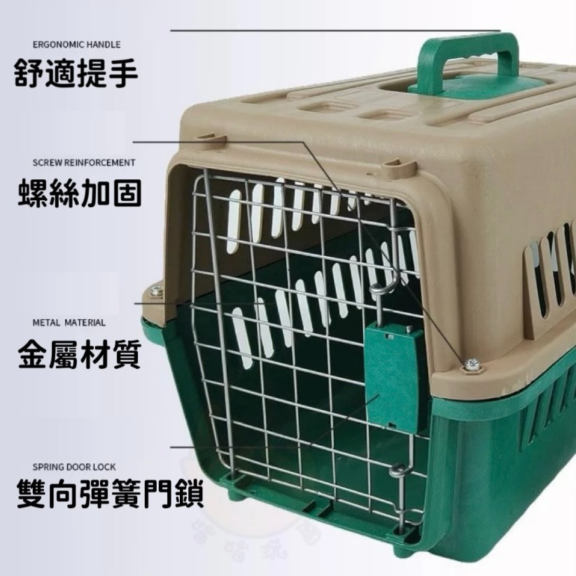 【喵玩國】寵物提籠 外出籠 寵物航空箱 贈隔尿墊 寵物籠 寵物外出提籠 寵物籠 寵物運送箱 寵物便攜箱 寵物籠子-細節圖5