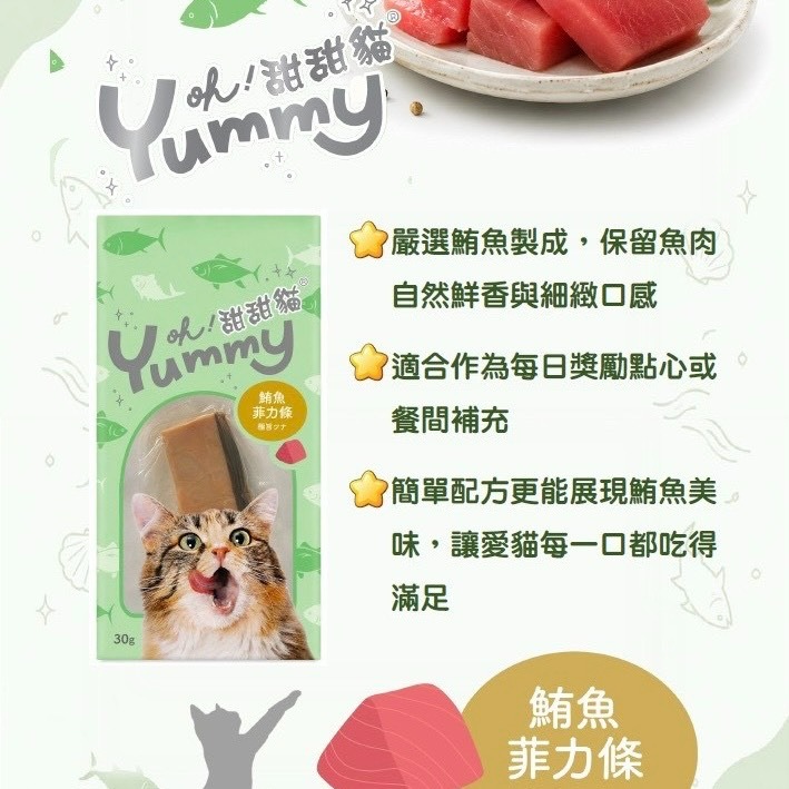 【喵玩國】甜甜貓 鮪魚菲力條 30G 貓肉條 貓零食 貓點心 貓肉條 魚柳條 貓魚條 鮪魚-細節圖6