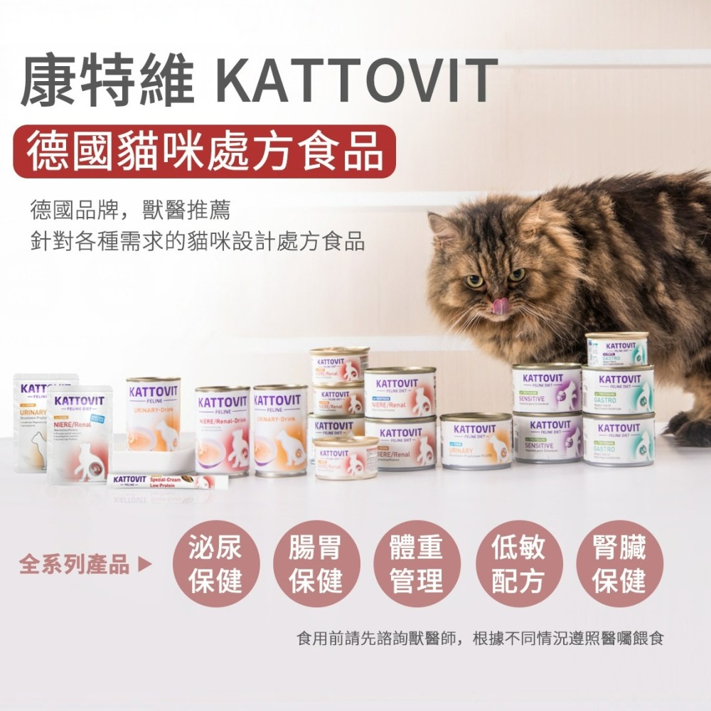 【喵玩國】康特維 德國品牌貓咪處方食品 腎臟 泌尿 腸胃 糖尿病 低敏 營養肉汁 保健處方罐頭 主食罐 餐包-細節圖2