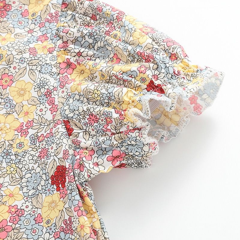 女童旗袍夏一歲 女寶寶小裙子夏裝衣服 童裝嬰兒連衣裙兒童漢服夏季-細節圖7