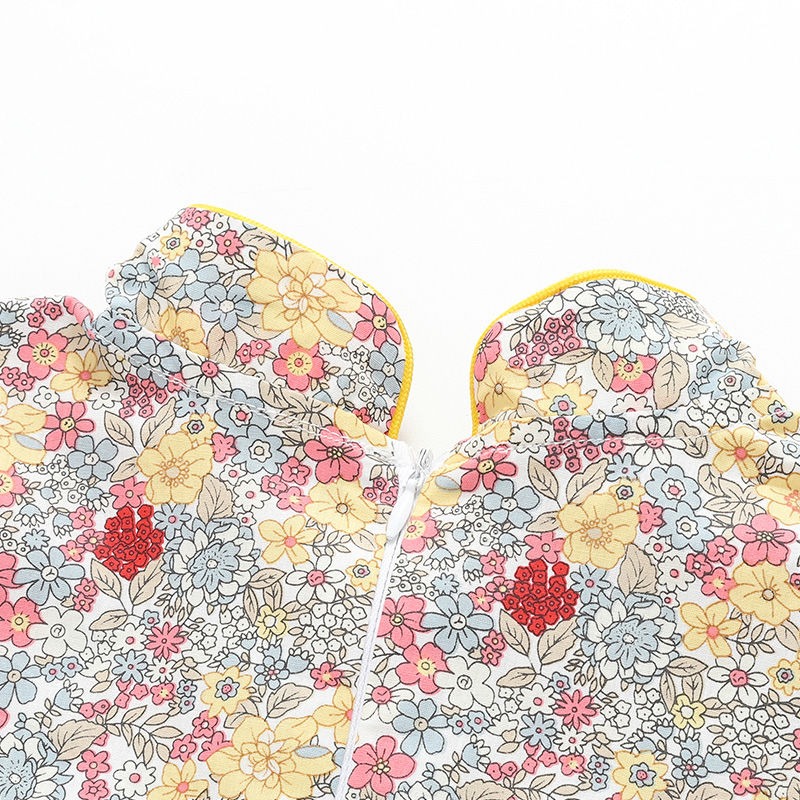 女童旗袍夏一歲 女寶寶小裙子夏裝衣服 童裝嬰兒連衣裙兒童漢服夏季-細節圖8