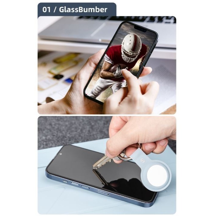 SwitchEasy 魚骨牌  Glass Pro 滿版9H鋼化玻璃保護貼 適用13ProMax-細節圖2