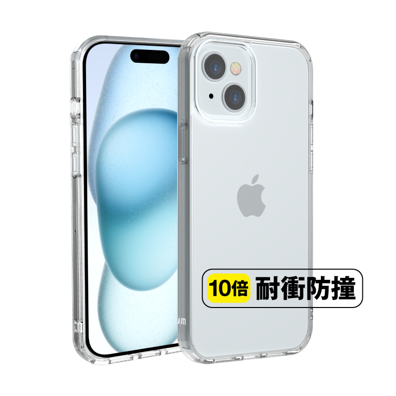 Just Mobile TENC Air 國王新衣防摔氣墊殼 適用 iPhone 15 系列-細節圖2