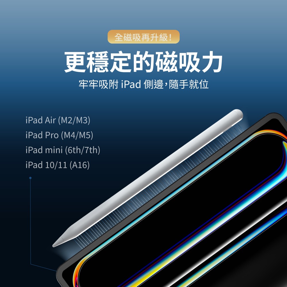 eiP Pencil X 觸控筆 適用 iPad Pro /Air5.6.7 M2 M3 M4 11吋/iPad11-細節圖7