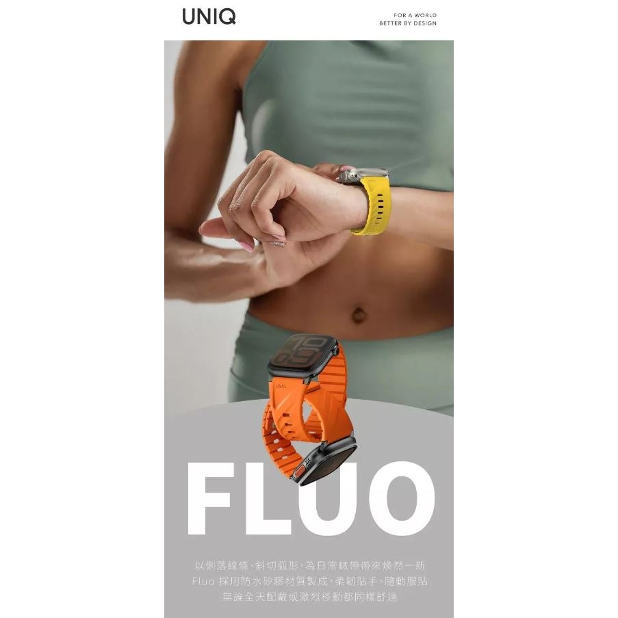 UNIQ｜Fluo 雙錶扣組合磁吸錶帶 for Apple Watch-細節圖2