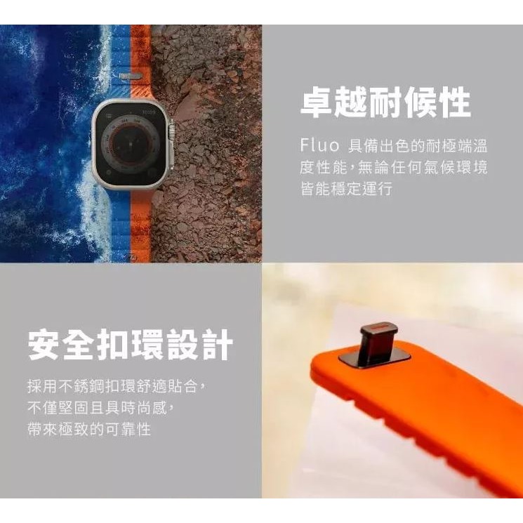UNIQ｜Fluo 雙錶扣組合磁吸錶帶 for Apple Watch-細節圖3