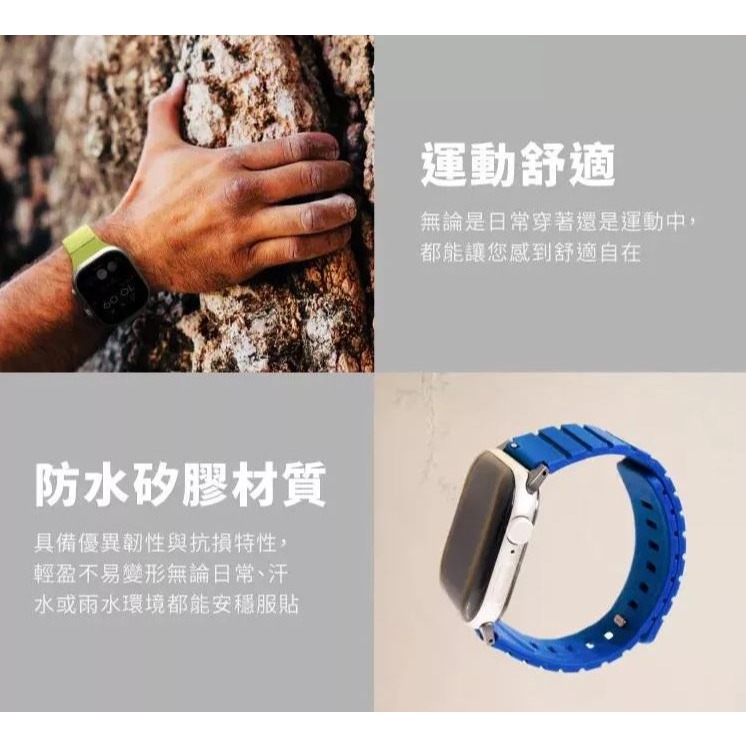 UNIQ｜Fluo 雙錶扣組合磁吸錶帶 for Apple Watch-細節圖4