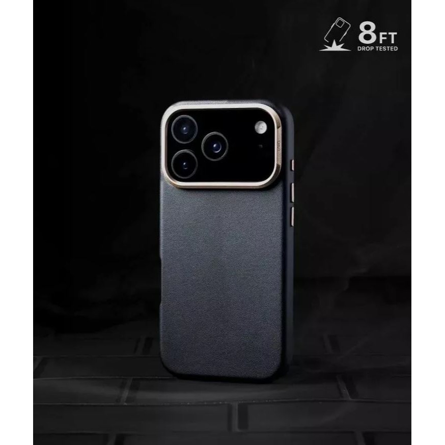 UNIQ｜Lyden Magclick 耐刮皮革磁吸保護殼 適用 iPhone 17系列-細節圖4