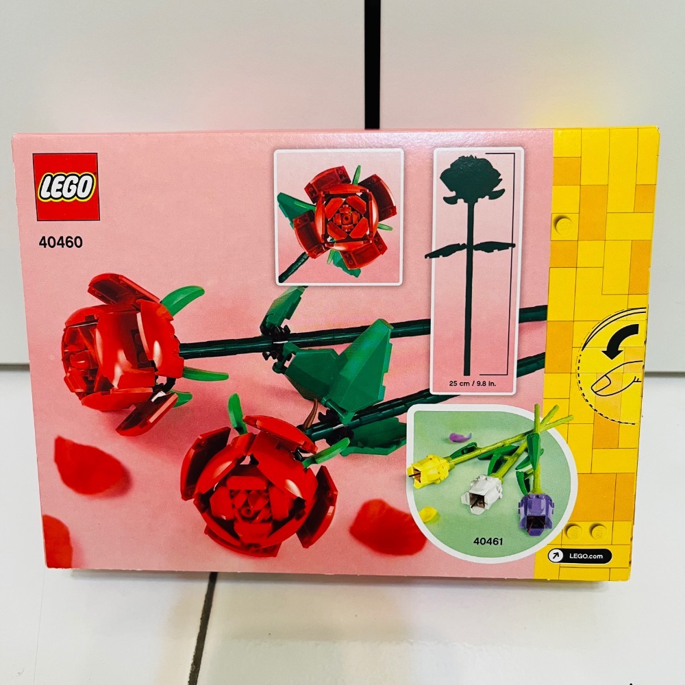 樂高Lego 40460玫瑰花-細節圖2