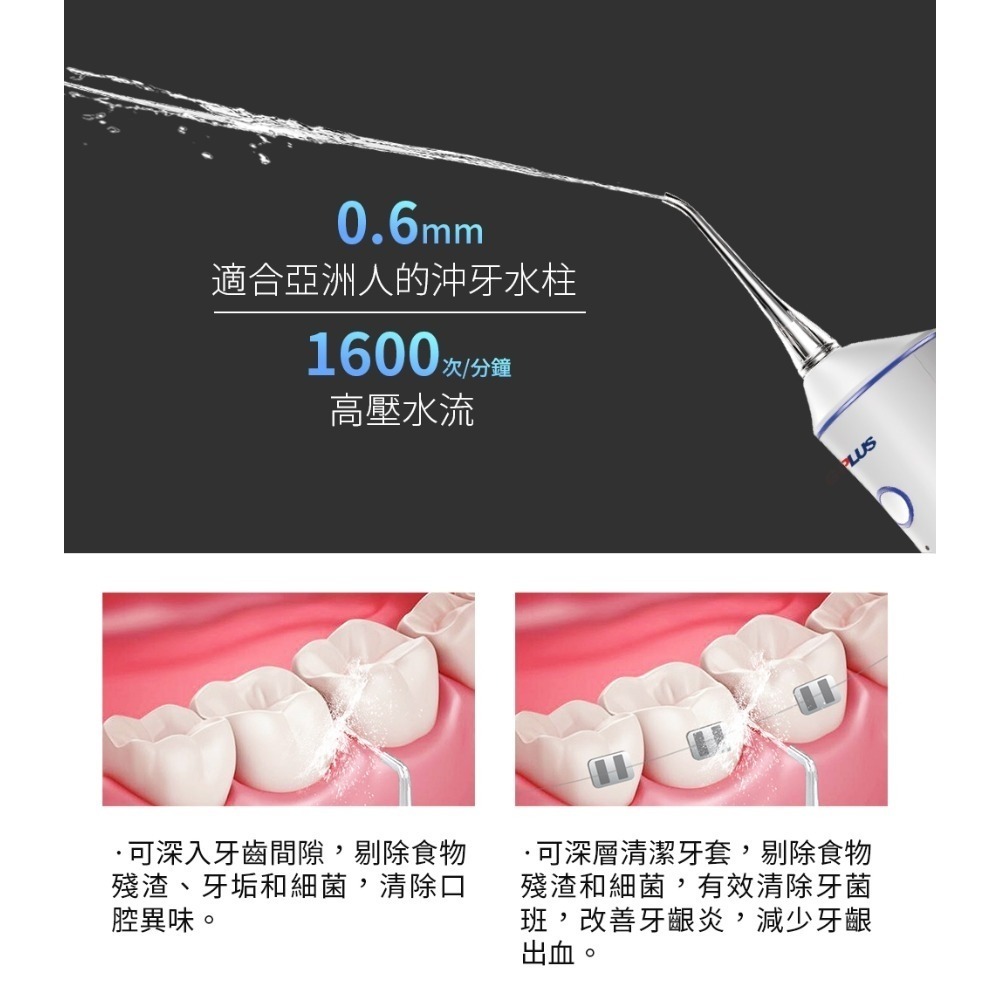 G-PLUS  水鑽沖牙機酷炫版EW-AP003A-細節圖3